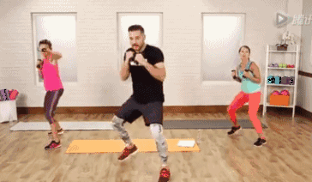 快速减肥方法-有氧搏击操